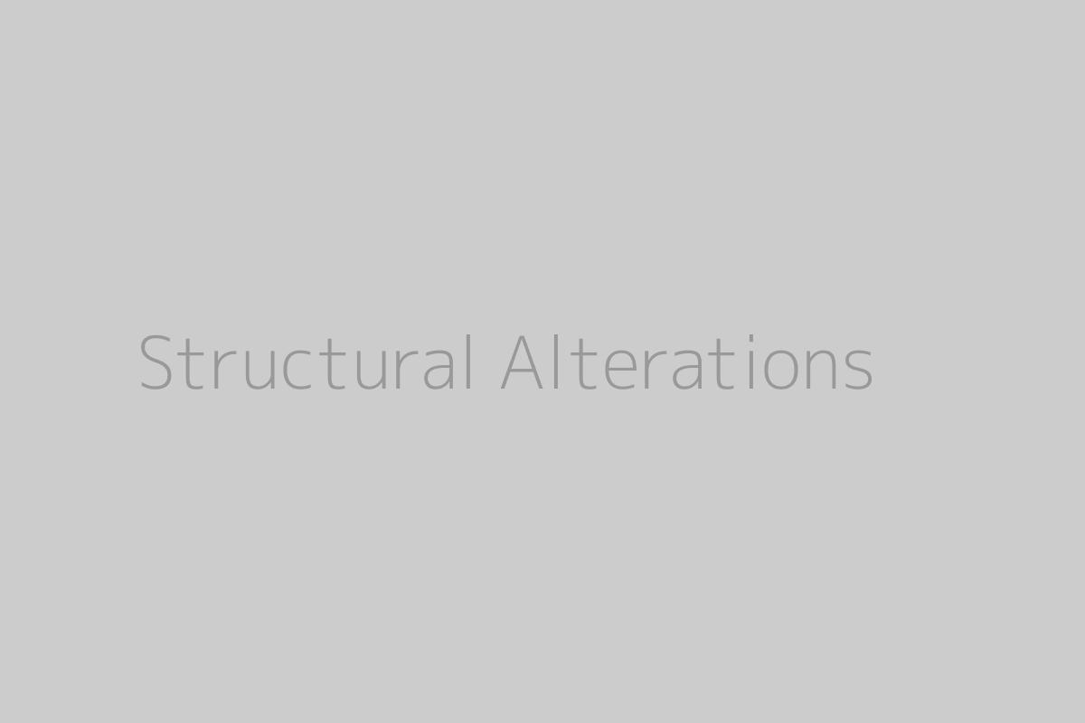 Structural Alterations & Layout Reconfiguration
